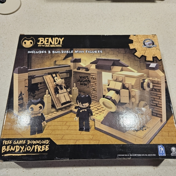 Authentic Moc Bendy And The Ink Machine Minifigures Building Sets